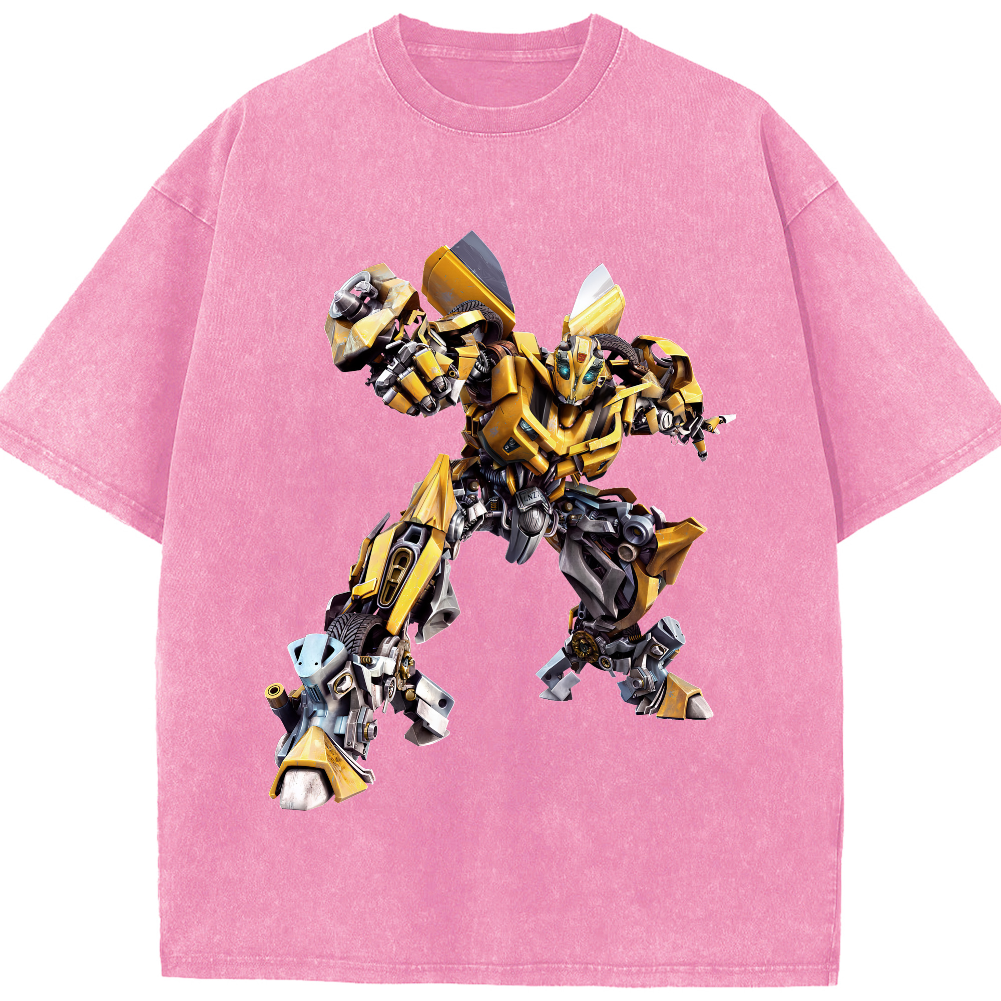 （画像用） Transformers トランスフォーマー 綿100% ヴィンテージ風 半袖Tシャツ（フロントプリント）
